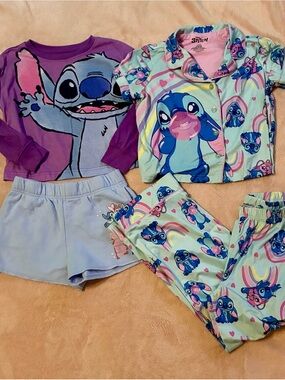Disney Kids Stitch Pajama Sets
